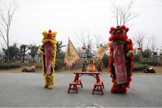開工大吉 | 舞獅歡慶開門紅，中原工業設計城虎年再出發!